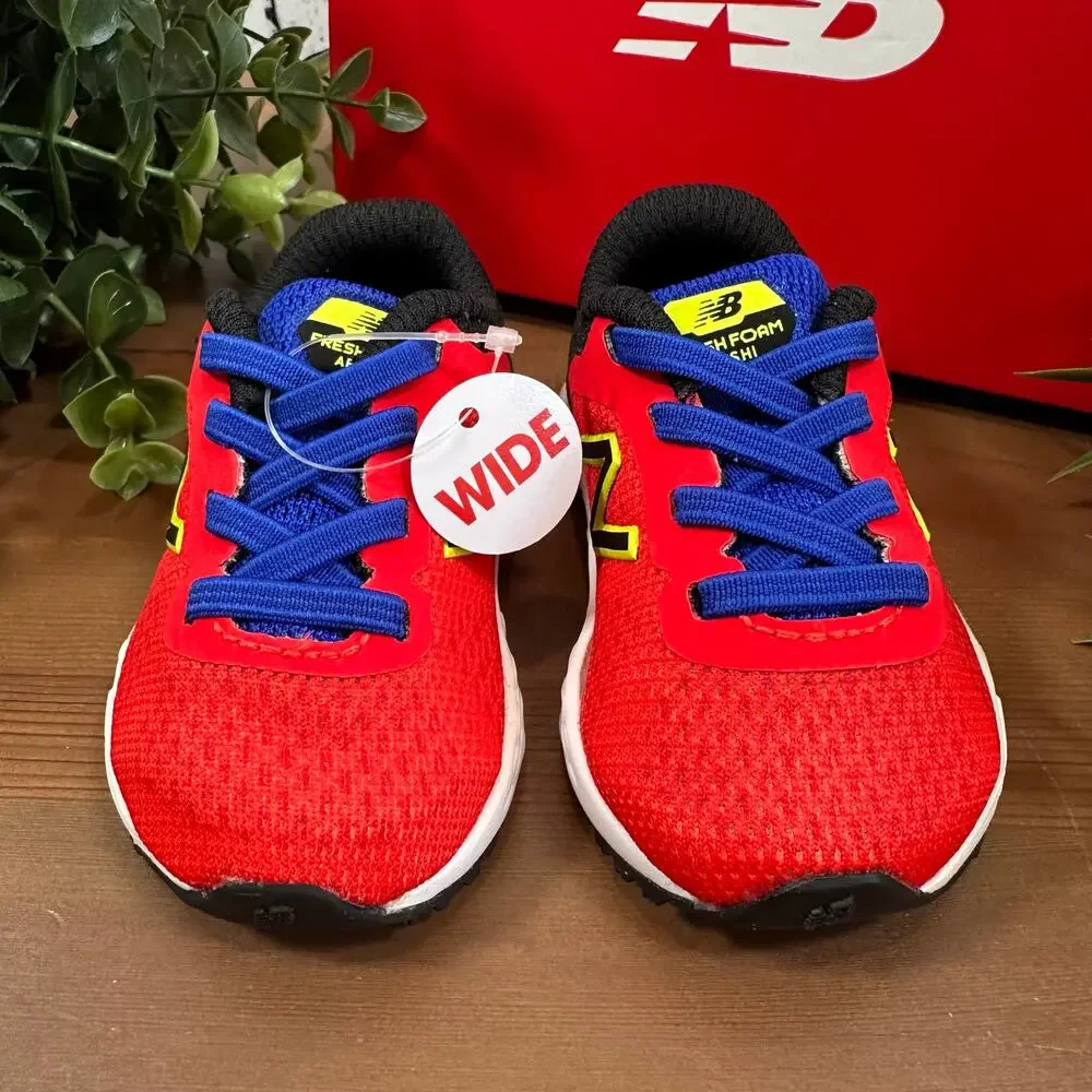 New Balance Kid's Fresh Foam‎ Arishi V2 Bungee Running Shoes Baby Size 2 Wide